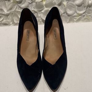 Paul Green Black Suede Heels